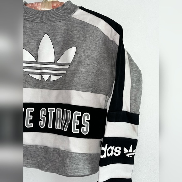 Adidas Cropped Sweater - Picture 3 of 5
